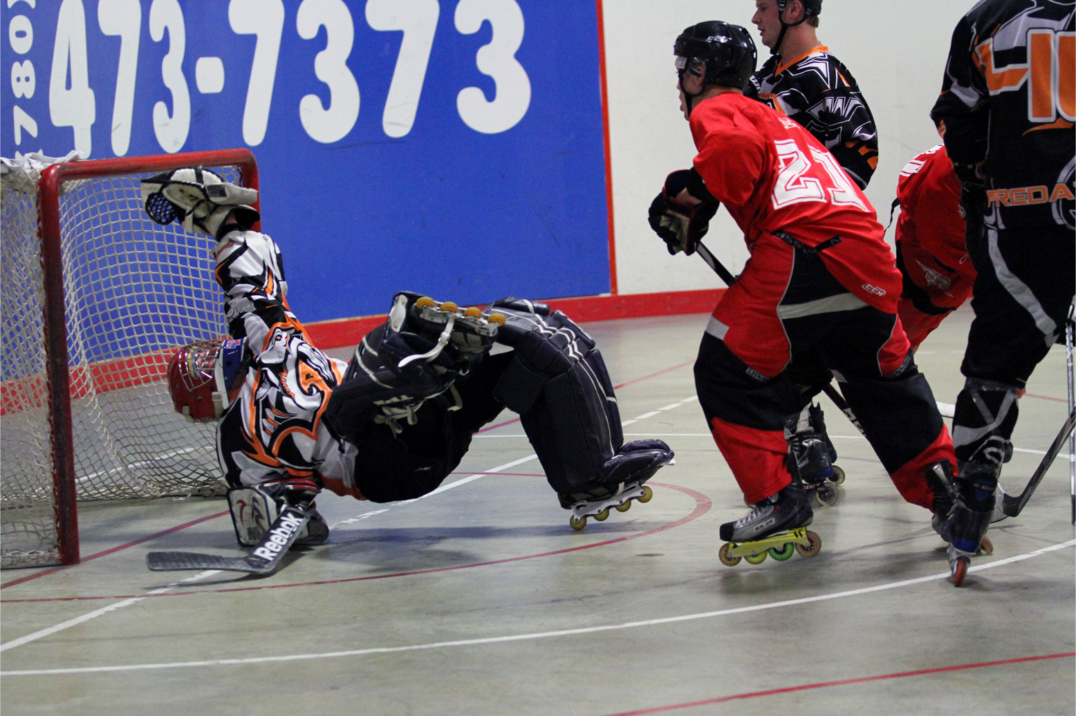 Edmonton Inline Hockey Association site by RAMP InterActive